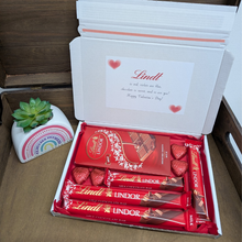 Load image into Gallery viewer, Lindt Valentines Day Letterbox Gift From The Happiness Box
