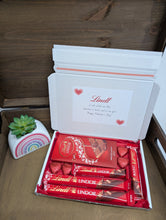 Load image into Gallery viewer, Valentines Lindt Chocolate Hamper - Lindt Lindor Letterbox Gift Personalised. Valentines Day!
