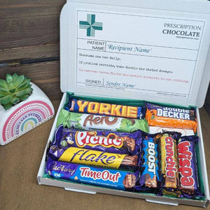 Chocolate Prescription Letterbox Gift