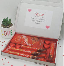 Load image into Gallery viewer, Lindt Valentines Day Letterbox Gift From The Happiness Box
