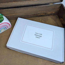 Load image into Gallery viewer, Vegan Chocolate Letterbox Gift featuring Galaxy, Nomo and Gnaw bars.
