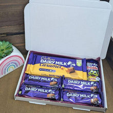 Load image into Gallery viewer, Dairy Milk Chocolate Letterbox Gift – The Perfect Personalised Gift for Any Occasion!
