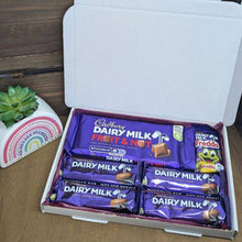 Cargar imagen en el visor de la galería, Dairy Milk Fruit &amp; Nut Chocolate Letterbox Gift
