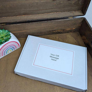 The Happiness Box Personalised Message Red