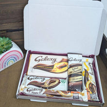 Load image into Gallery viewer, Galaxy Chocolate Hamper - Personalised Gift Box
