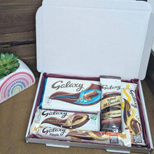 Load image into Gallery viewer, Galaxy Salted Caramel Chocolate Hamper - Personalised Gift
