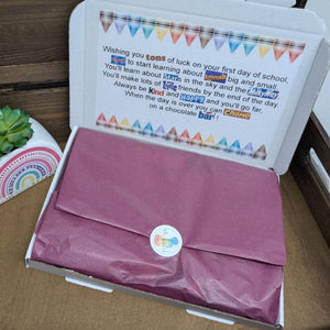 First Day of School Chocolate Poem Letterbox Gift