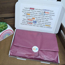 Load image into Gallery viewer, New Job Chocolate Poem Letterbox Gift - Personalised Hamper
