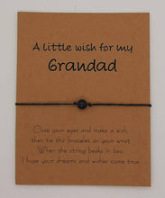 Load image into Gallery viewer, Dad wish bracelet
