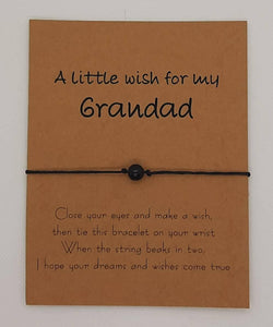 Dad wish bracelet