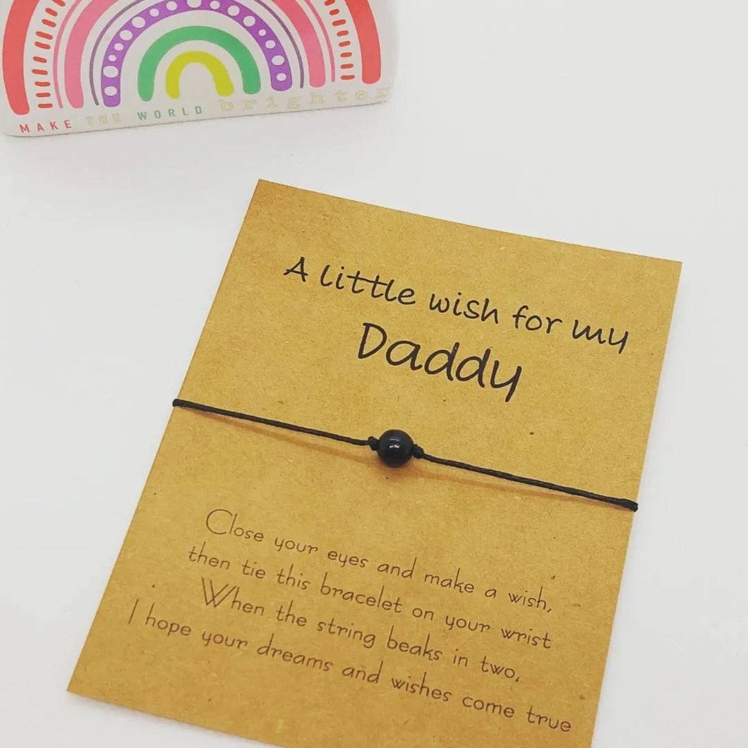 Dad wish bracelet